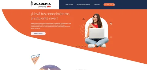 Sitio de Academia Zonaprop