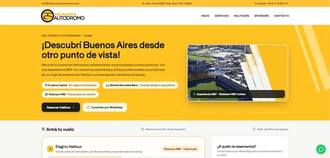 Vista de Helipuerto Autódromo