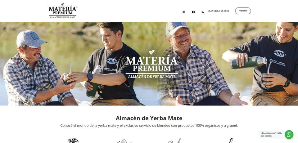Vista de Matería Premium
